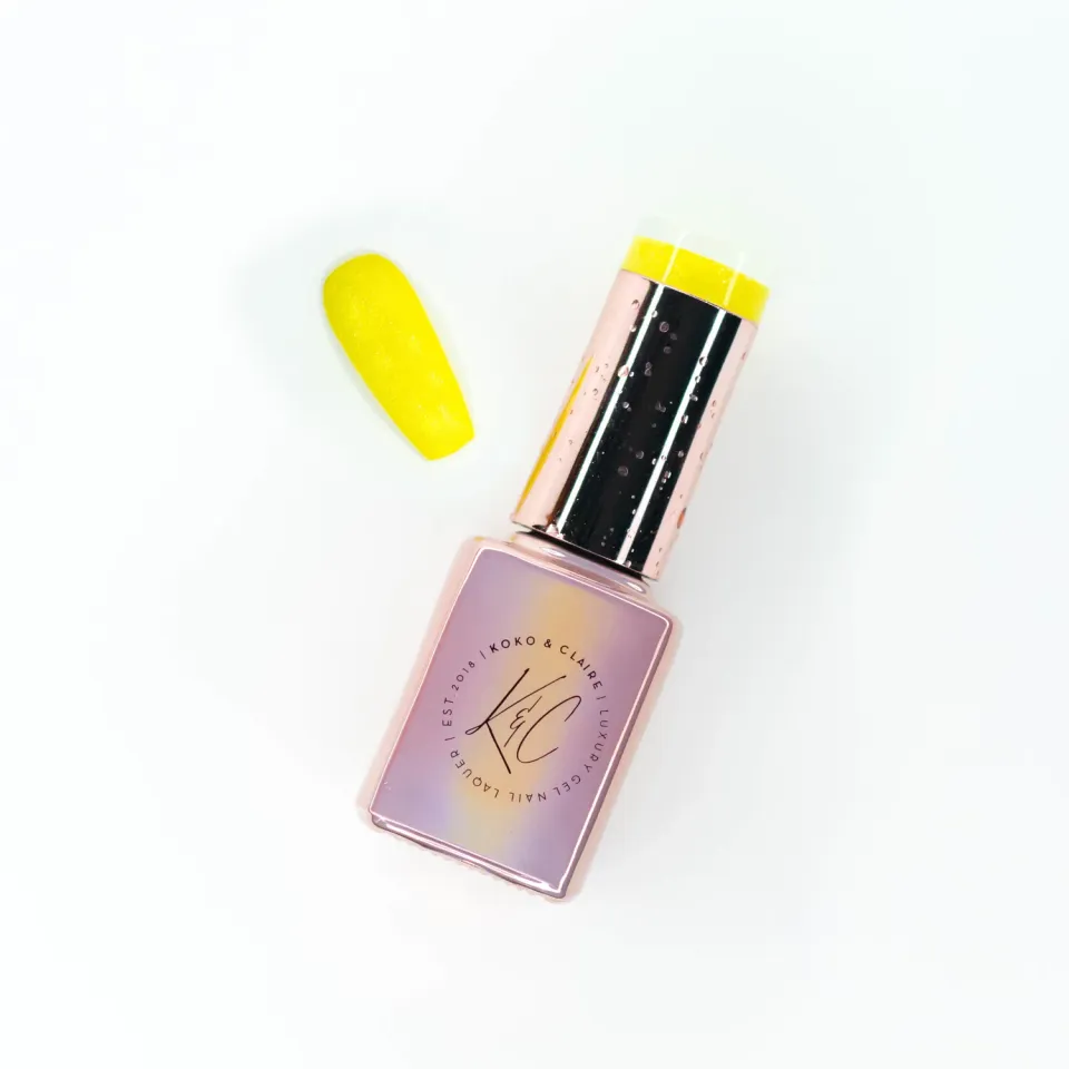 Clear Jelly Stamper KoKo Claire 007 Citrus Sun gellak 12 ml gul