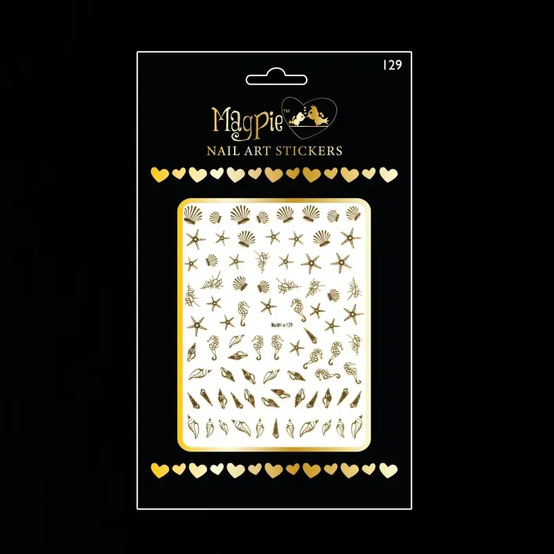 Indigo Nails Nail Art Stickers 129 negleklistermærker tynde