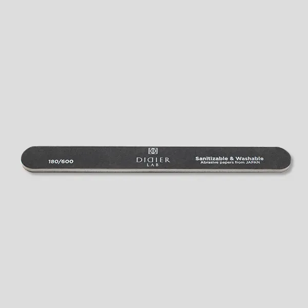 Didier Lab Sort neglefil 180/600 dobbeltsidet grov/fin
