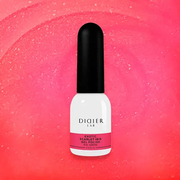 Didier Lab Exotic Scarlet Ibis gellak – lyserød shimmer