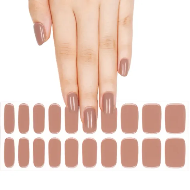 Clear Jelly Stamper 389 Mocha Gel-ly Wraps nude 20 stk