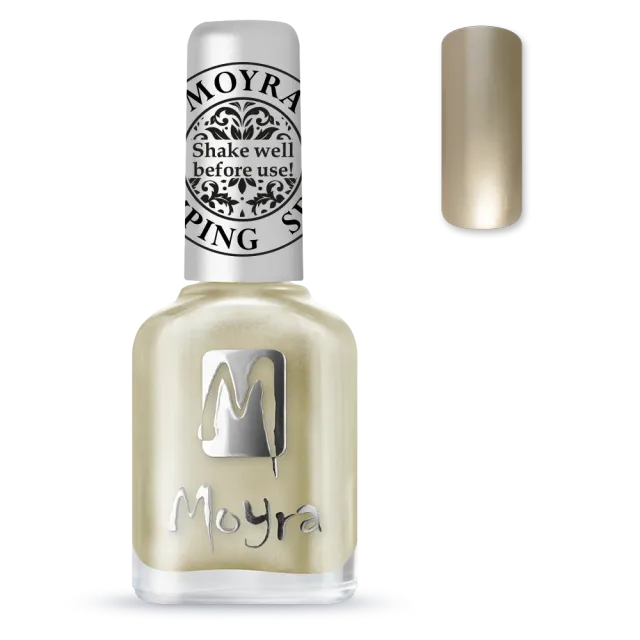 Moyra Stamping SP09 Gold stamping neglelak 12 ml guld