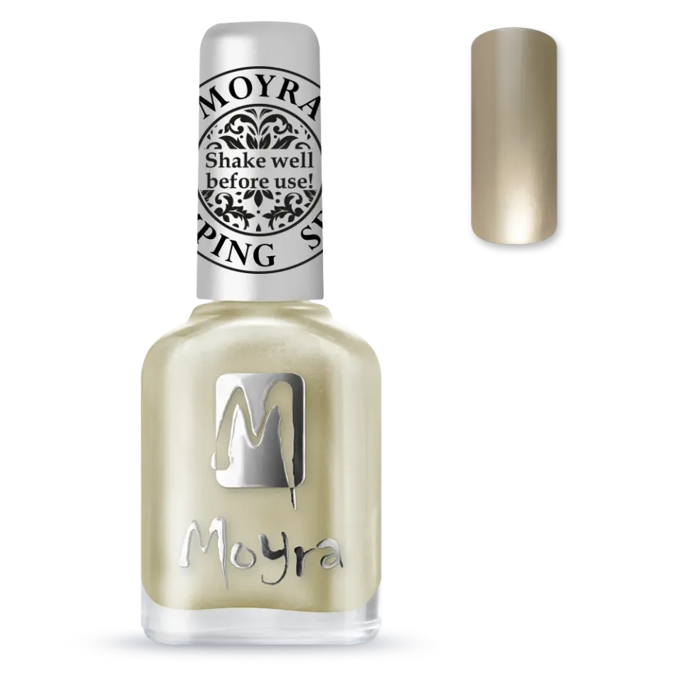 Moyra Stamping SP09 Gold stamping neglelak 12 ml guld