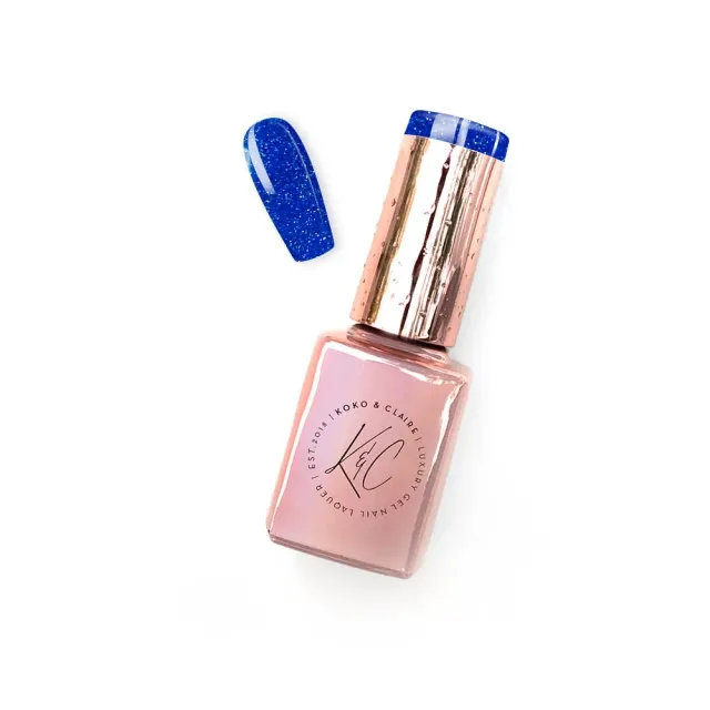 Clear Jelly Stamper 471 Blue Raspberry builder gel blå