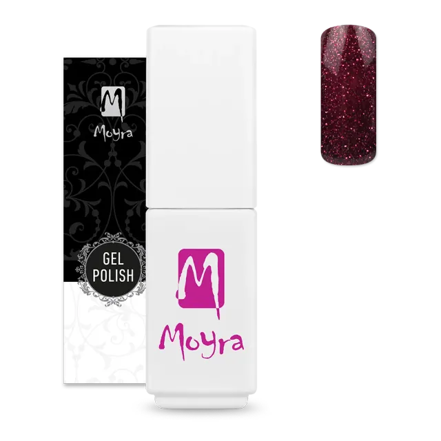 Moyra mini gel polish 86 5,5 ml med høj glans