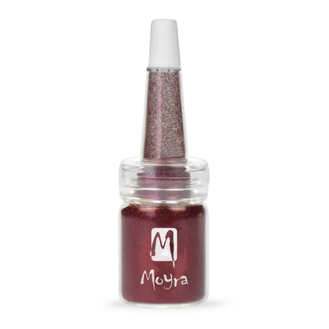 Moyra glitterpulver flaske nr. 15 5 g strøget