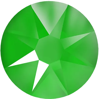 Beautystones Crystal Electric Green neglekrystaller