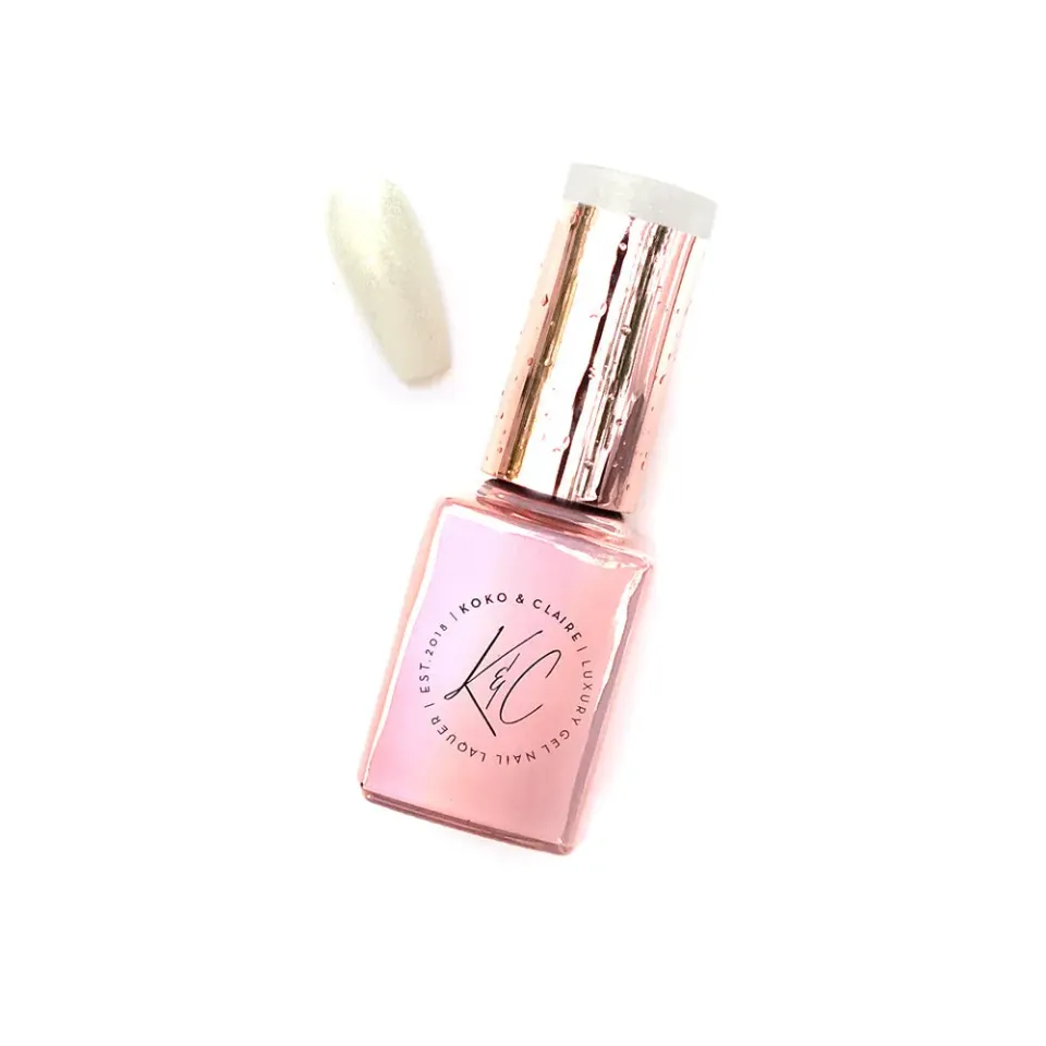 Clear Jelly Stamper 081 Fizz gellak guld glitter 12ml