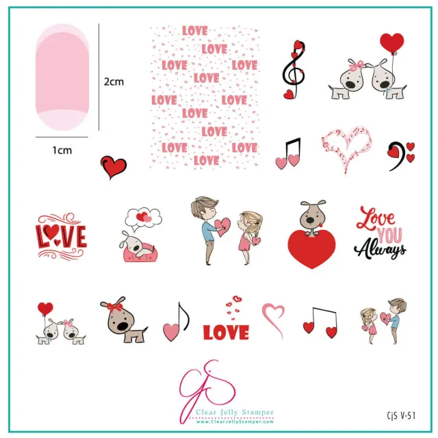 Clear Jelly Stamper CjSV-51 You're Pawfect stempelplade 8x8