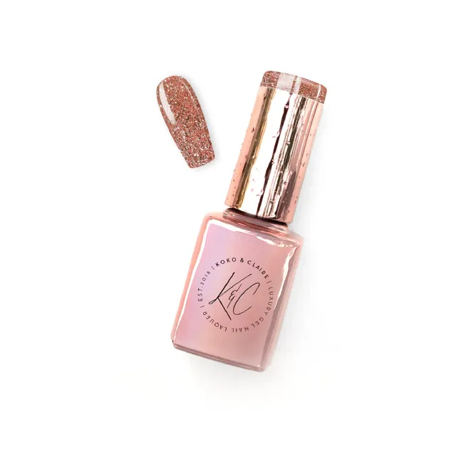Clear Jelly Stamper KoKo & Claire 0221 Felicitys Rose gellak pink 12 ml shimmer
