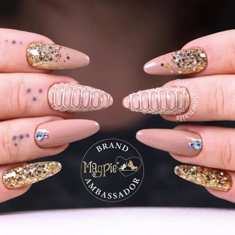 Indigo Nails Beautystones Amore glitter til negle