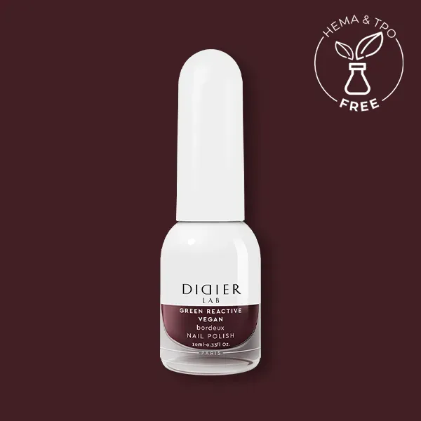 Didier Lab Vegan Green Reactive neglelak Bordeux