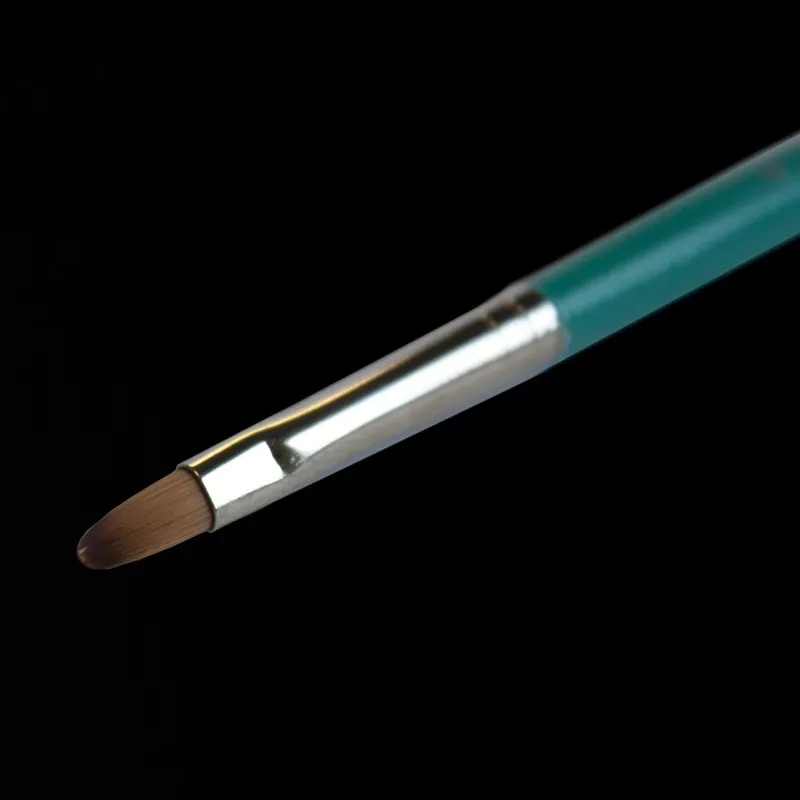 Indigo Nails Teal Detailer neglepensel tynd