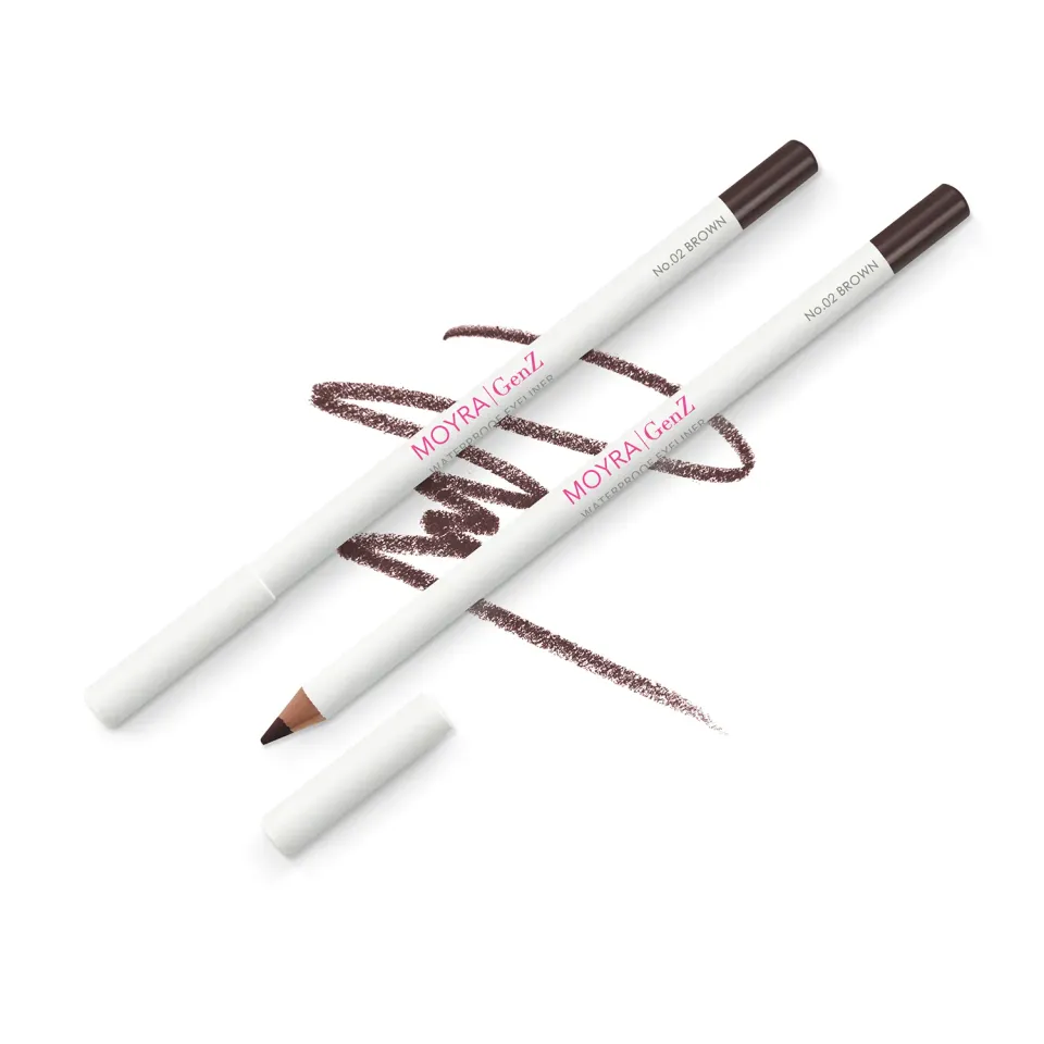 Moyra GenZ Eyeliner No. 02 Brun mat