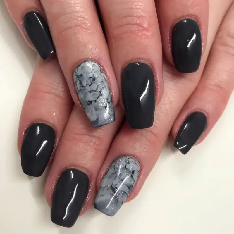 Indigo Nails Beautystones Silver Inkie negleblæk