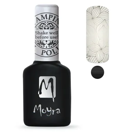 Moyra Foil sort gel polish til folie 10 ml stamping