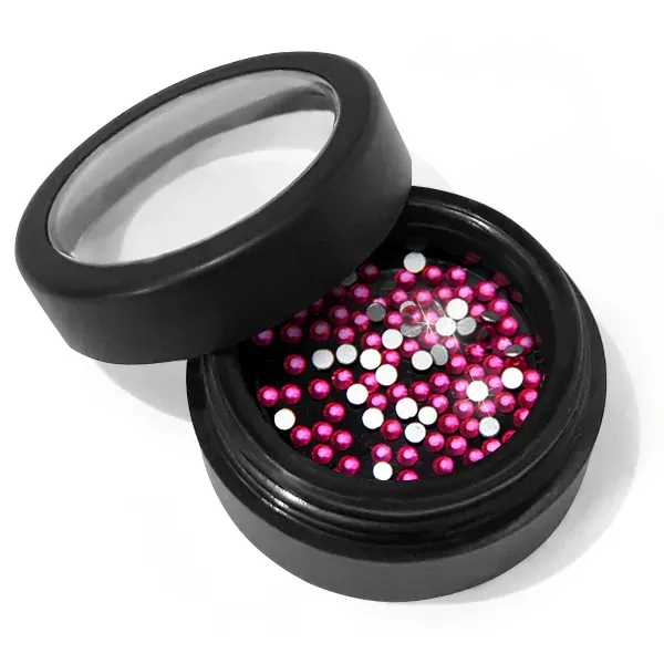 Moyra Crystal Stones 33 Fuchsia neglepynt 100 stk