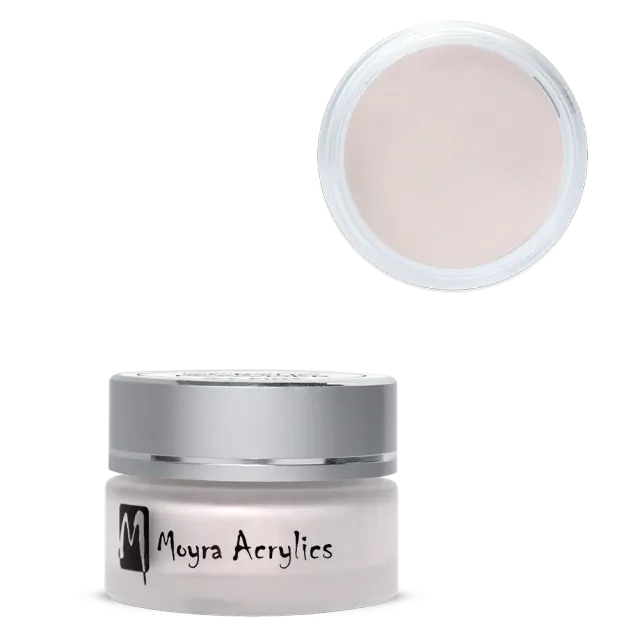 Moyra Acrylic Powder akrylpulver Icy Pink naturlig