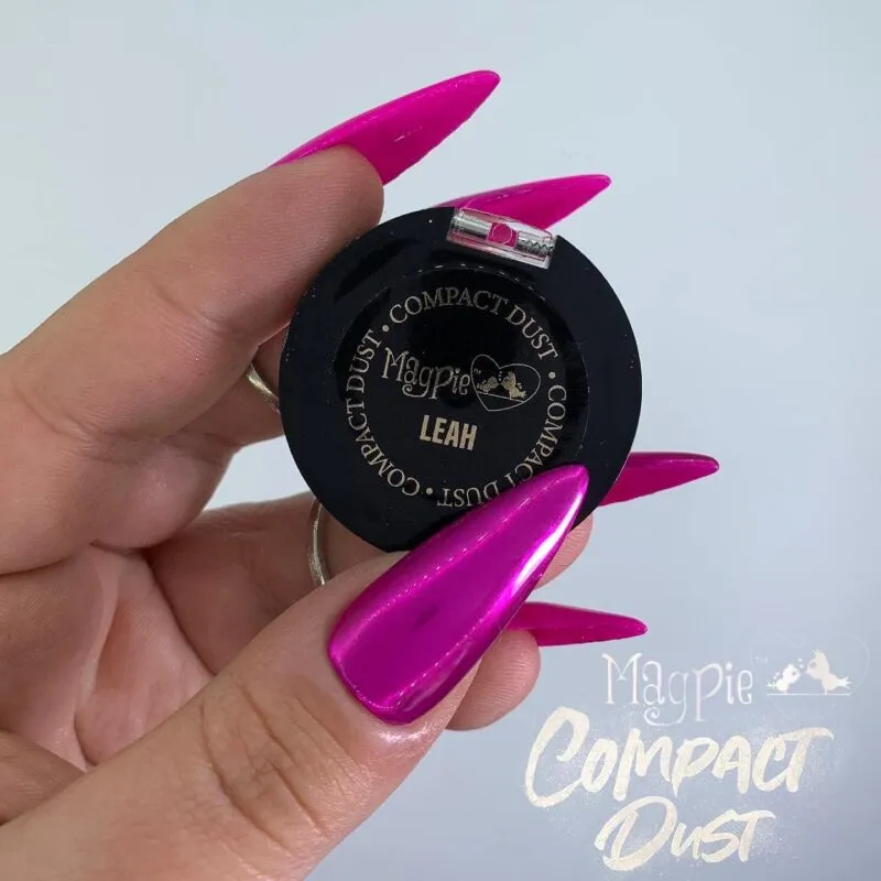 Beautystones Compact Chrome Leah neglepulver spejl