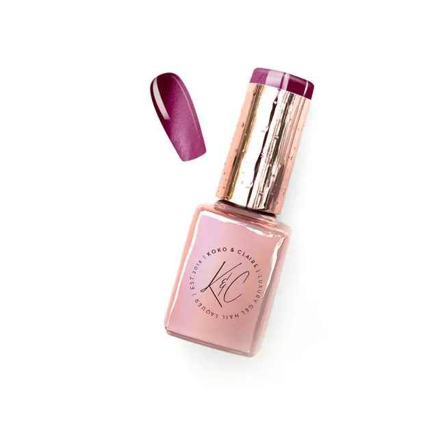 Clear Jelly Stamper KoKo & Claire 0547 Calabasas gellak pink cateye