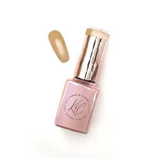Clear Jelly Stamper KoKo & Claire 060 Love Rules gel polish guld 12 ml
