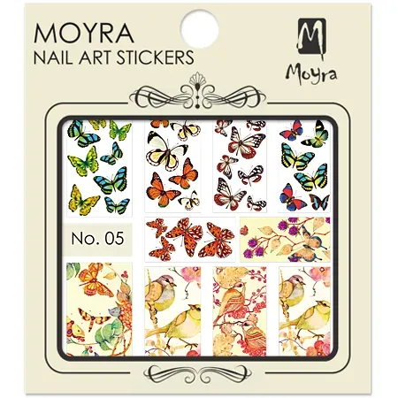 Moyra Nail Art Stickers No. 05 negleklistermærker vanddecals