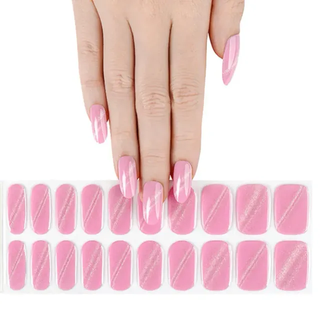 Clear Jelly Stamper Gel-ly Wraps 169 neglewraps baby pink