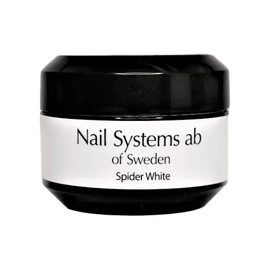 Mline Beauty Spider White spidergel 15 ml hvid