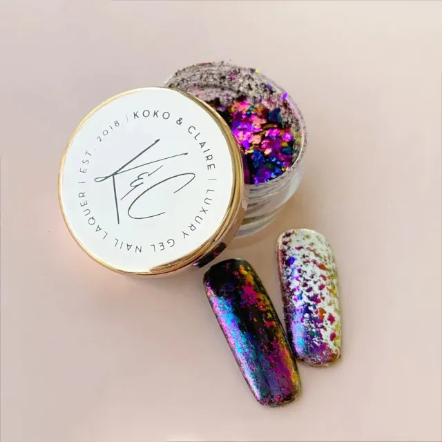 Clear Jelly Stamper Hocus Pocus chromepigment kamæleon