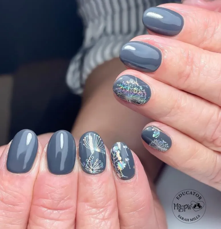 Indigo Nails Beautystones Wesley neglefolie metallisk