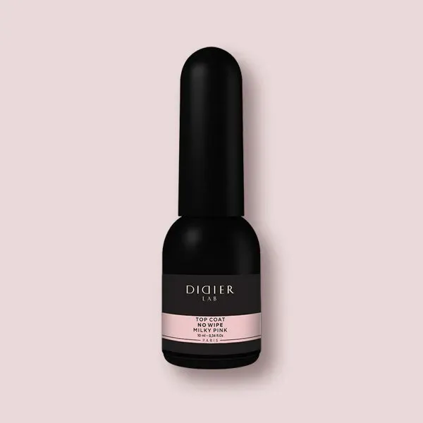 Didier Lab No Wipe Milky Pink top coat mælkerosa