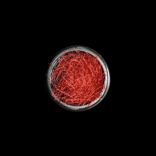 Beautystones Red Strands negletråd rød