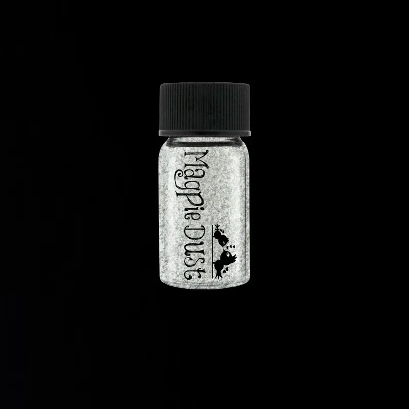 Indigo Nails Jade Dust neglepudder grøn effekt