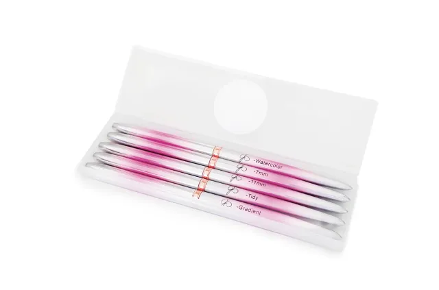 Clear Jelly Stamper Ultimate Brush Set neglebørster 5 stk