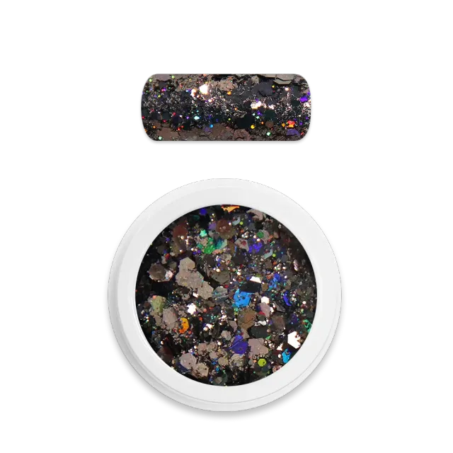 Moyra Holo Glitter Mix 10 negleglitter 3 g sort