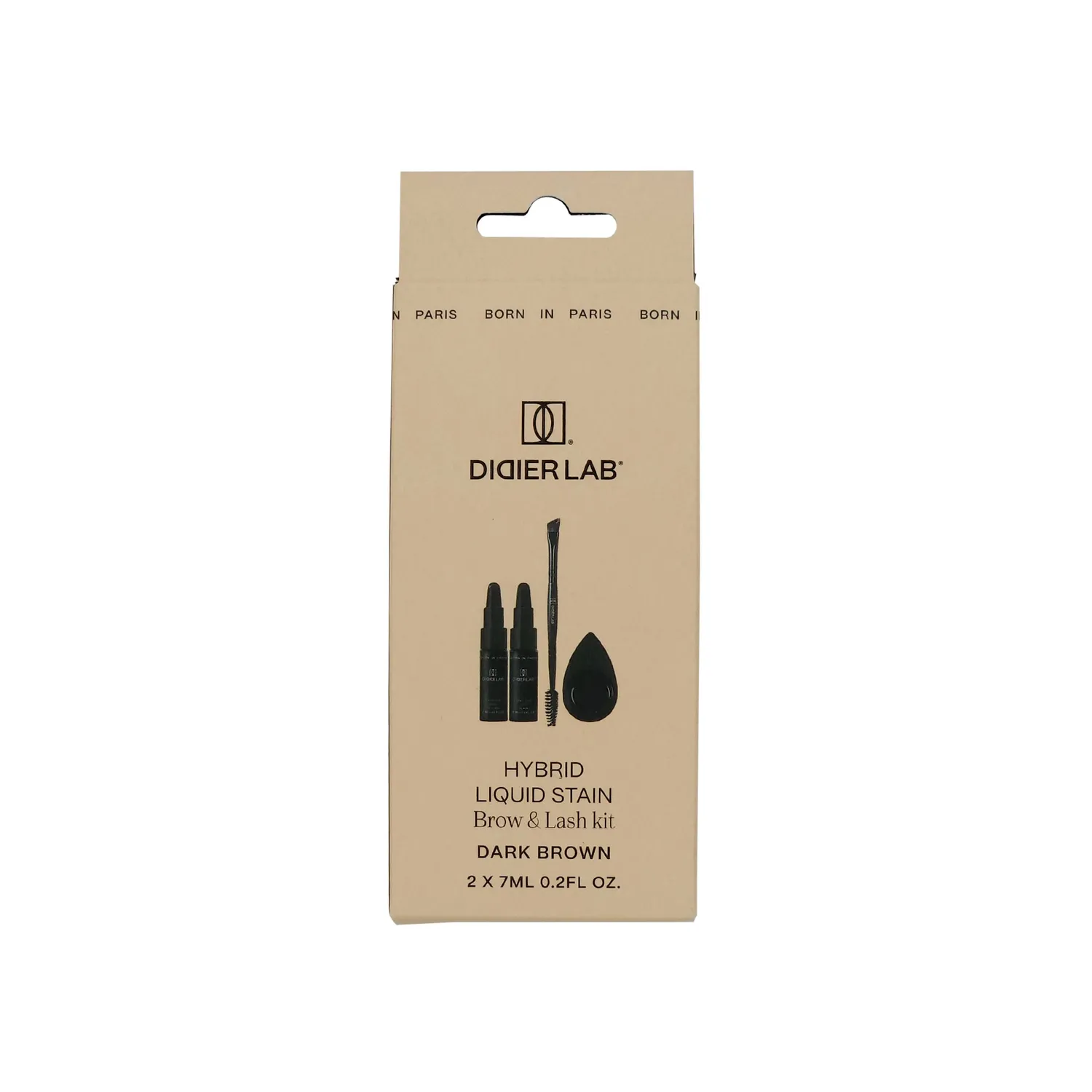 Didier Lab Hybrid Liquid Stain bryn- og vippefarve kit