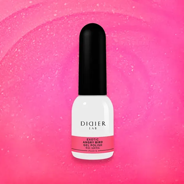 Didier Lab Exotic Angry Bird gellak pink shimmer