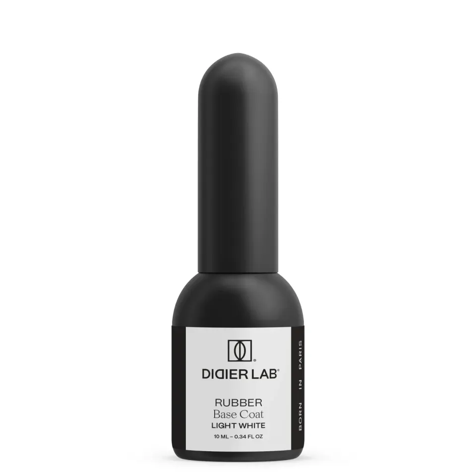 Didier Lab Rubber Base Light White gellak base coat HEMA-fri