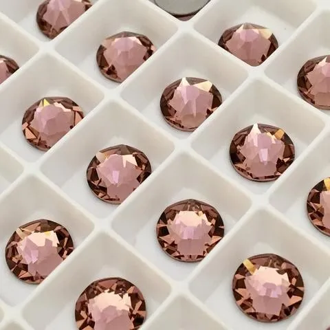 Beautystones Crystals Bush Rose neglesten flat back