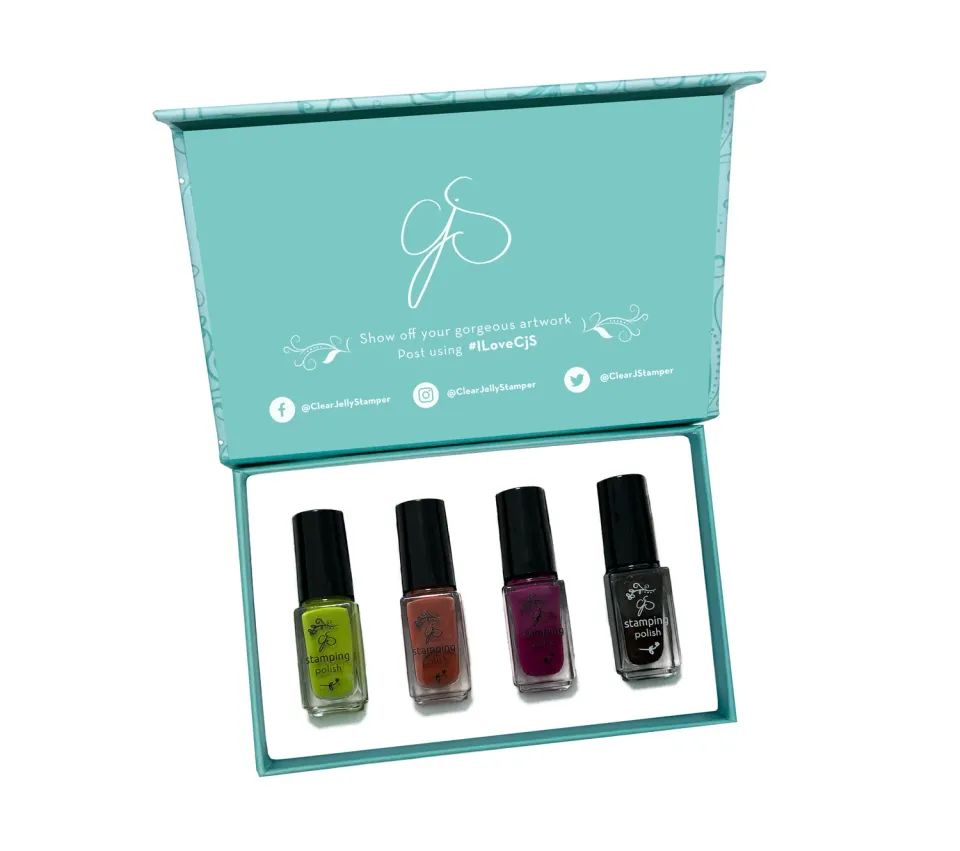 Clear Jelly Stamper Harvest stamping lak sæt 4x5 ml