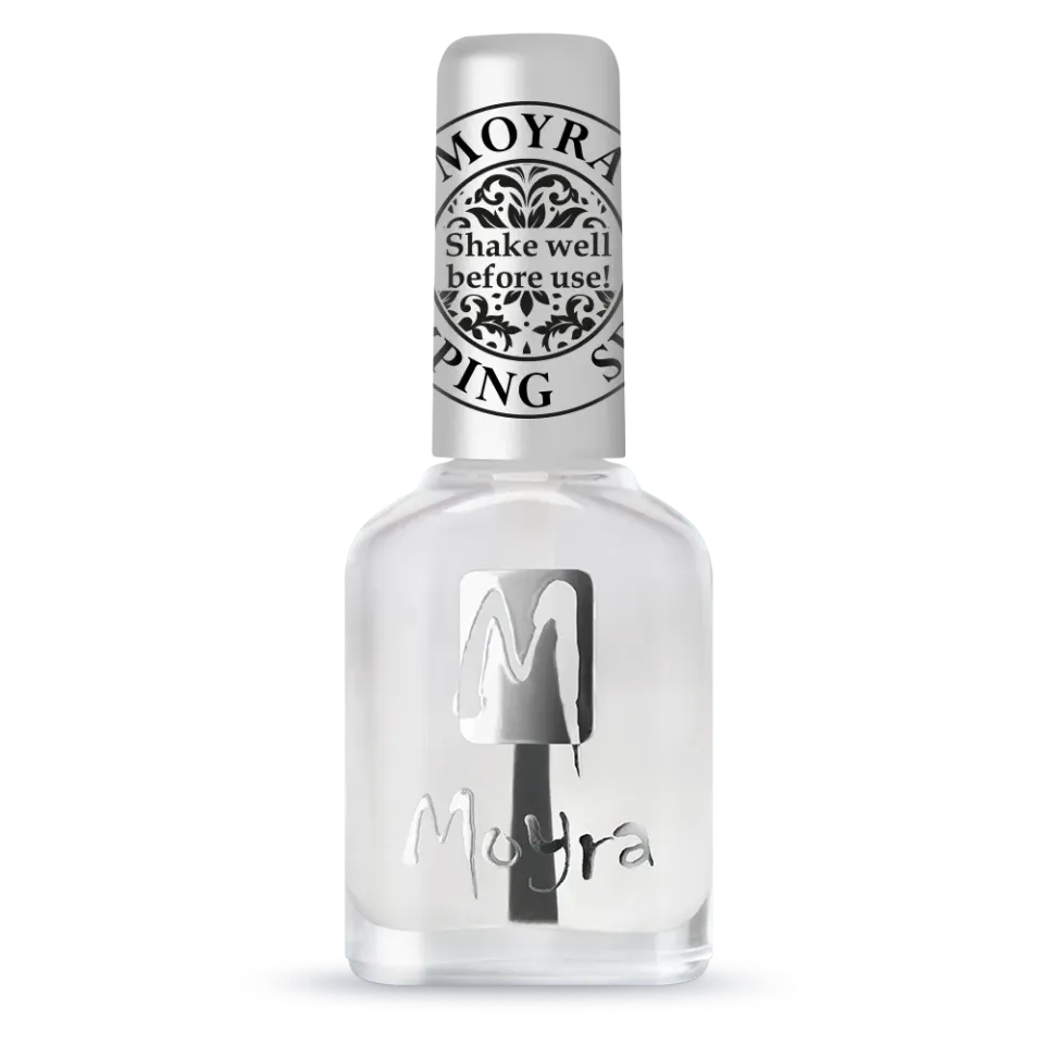 Moyra Stamping SP Top Coat overlak 12 ml skånsom